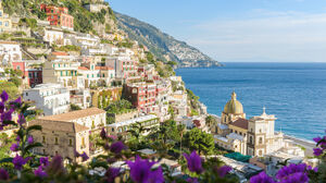 Amalfi Coast in wonderful light and colors
